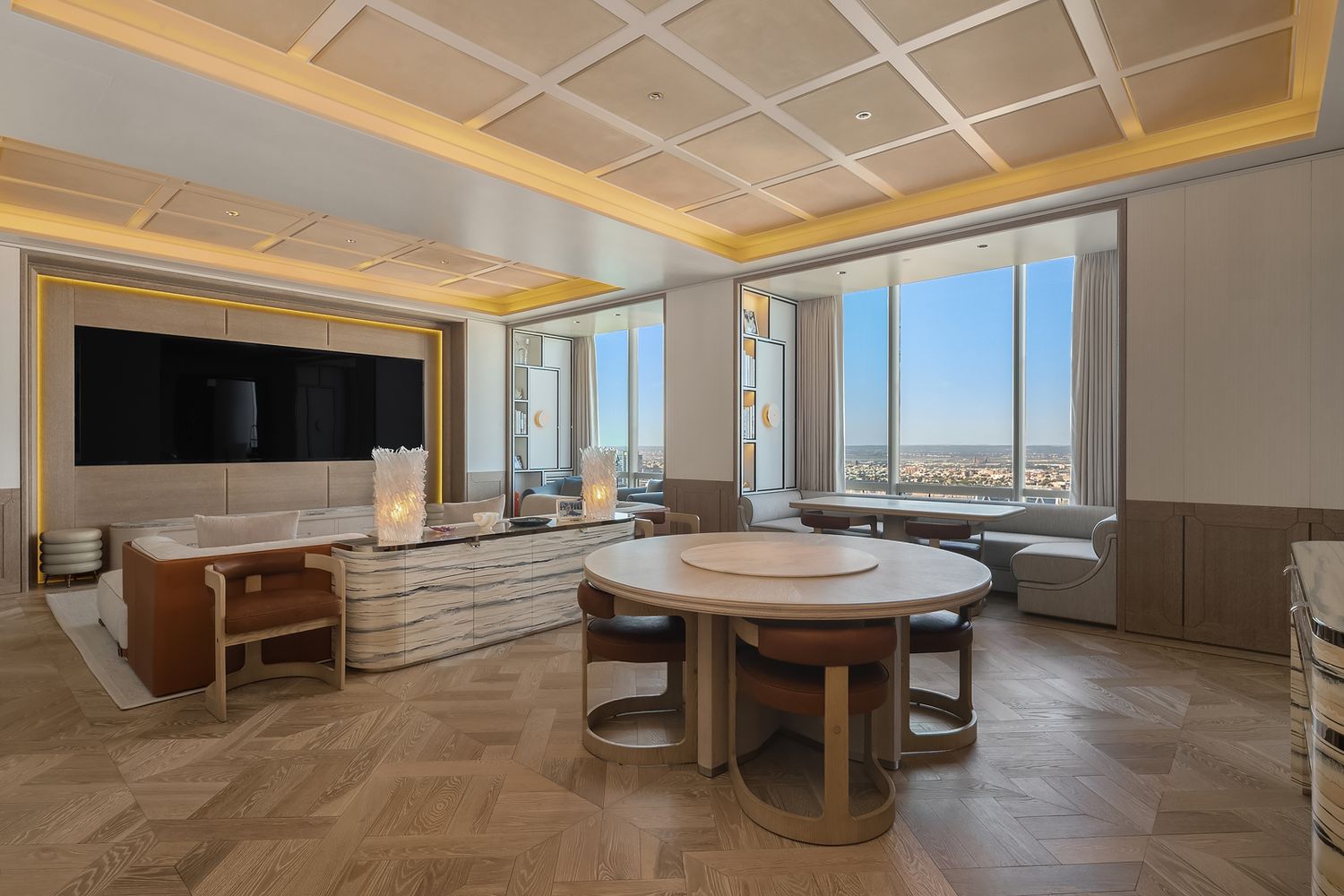 Ultra-Luxury Apartment with 360° views of Central Park in Midtown Manhattan, New York